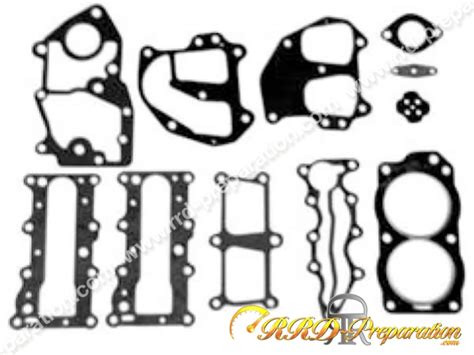 Complete Engine Gasket Kit Pieces Athena For Johnson Envirude