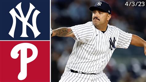 New York Yankees Vs Philadelphia Phillies Game Highlights