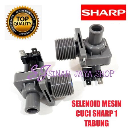 Jual SELENOID WATER INLET MESIN CUCI SHARP 1 TABUNG TOP LOADING