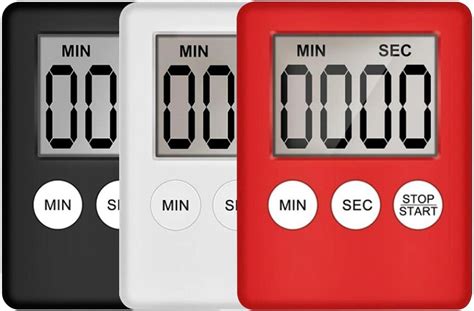 Eieruhr Timer Digital Küchentimer Visueller Timer Elektronische