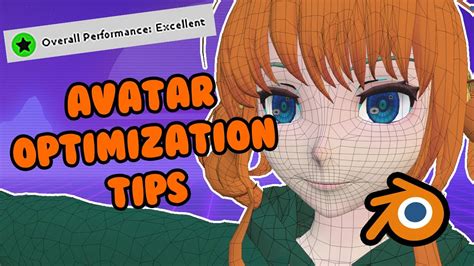 Optimization Tips For Your Vrchat Avatar Blender Tutorial Youtube