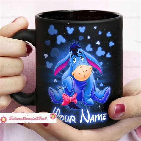 Custom Eeyore Mug Eeyore Mugs Winnie The Pooh Mug Eeyore Etsy