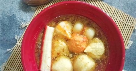 Resep Bakso Seafood Kuah Bening Oleh Farhah Cookpad