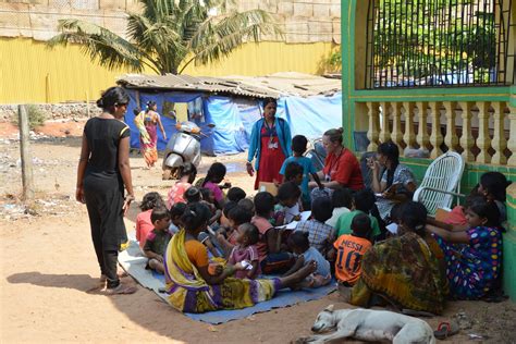 Im Slum Von Calangute Und Arpora Hoffnung Kindheit