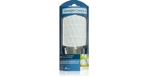 Yankee Candle Clean Cotton difusor elétrico recarga notino pt