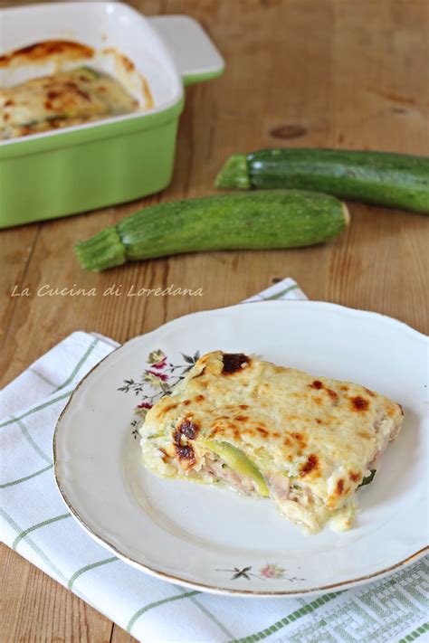 Parmigiana Di Zucchine Bianca Cremosa E Filante Semplicissima Da