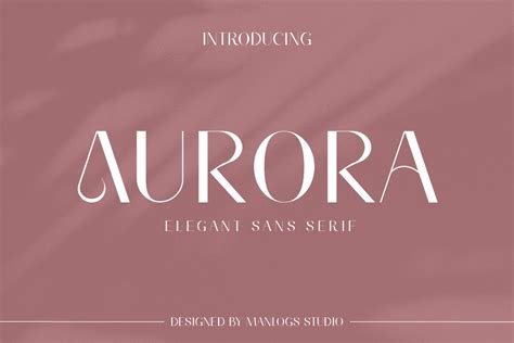 Font Aurora Download And Install On The Web Site