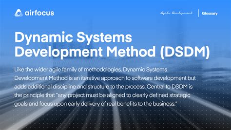 What Is Dsdm Dynamic Software Development Method Agilean Solutions