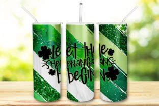 Patrick S Day Oz Skinny Tumbler Png Graphic By Pizzom Creative Fabrica