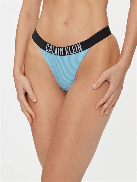 Calvin Klein Swimwear Bikini Pezzo Sotto KW0KW02019 Blu Modivo It