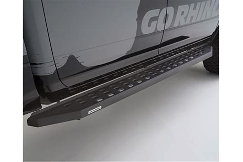 Jeep Jl Dr Go Rhino Rb Running Boards No Drop Steps Textured Black