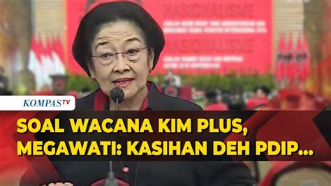 Soal Wacana Kim Plus Megawati Kasihan Deh Pdip Dikungkung Ditelikung