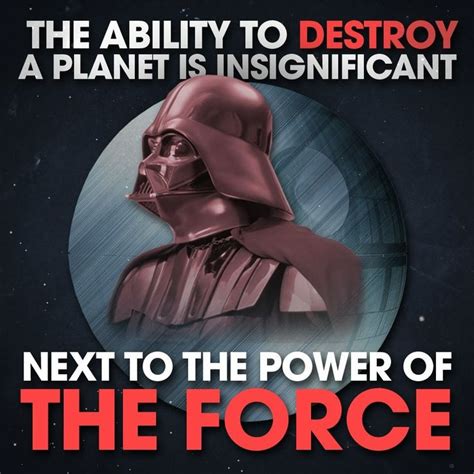 A Star Wars Poster With Darth Vader In The Center And Text That Reads