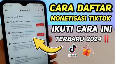 Cara Monetisasi Tiktok Cara Monetisasi Tiktok Terbaru Upload