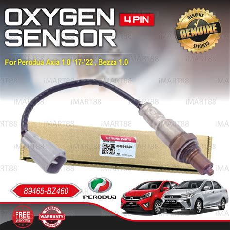 Original Oxygen Sensor Perodua Axia Bezza 10 New Auto Oxygen Sensor Exhaust Lower 89465 Bz460