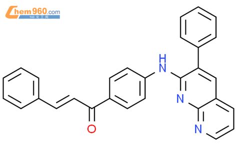 503524 76 3 2 Propen 1 One 3 Phenyl 1 4 3 Phenyl 1 8 Naphthyridin 2