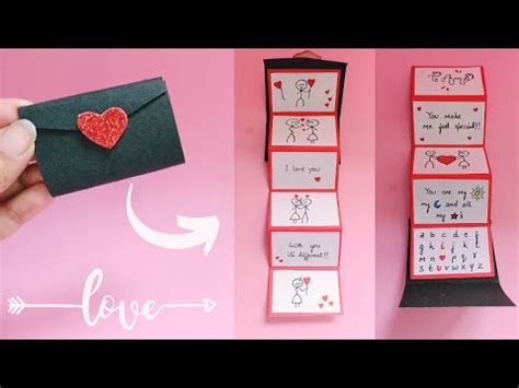 Beautiful Handmade Anniversary Card Idea DIY Greeting Card For