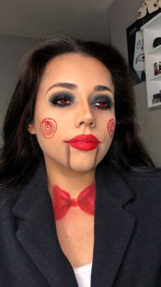 Jigsaw Billy the Puppet Makeup Look | Halloween makeup, Halloween ...