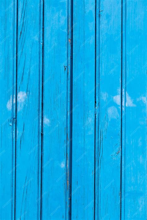 Premium Photo Blue Wooden Planks Surface Background