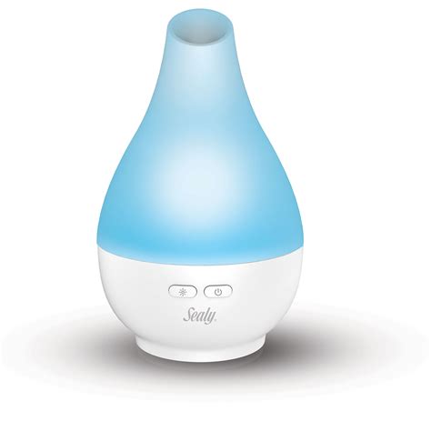 Sealy Multicolor Light Up Humidifier With 2 Mist Modes Colour White