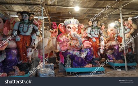 Plaster Paris Lord Ganesha Idol Stock Photo Shutterstock