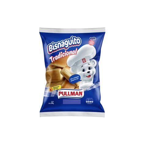 Bisnaguinha Tradicional Pullman Bisnaguito Pacote 300g Cato