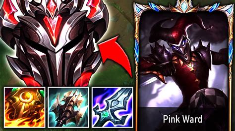 Pink Ward Takes His Tank Shaco Build Into A Grandmaster Elo Game