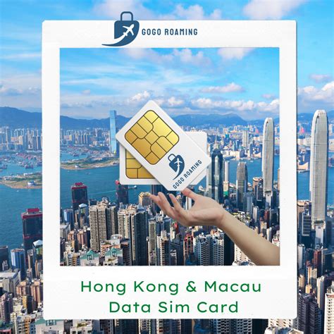 Hong Kong Macau Daily Data Travel Sim Card Gogo Roaming