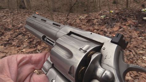 Colt Anaconda .44 Magnum Close-up - Gun And Survival