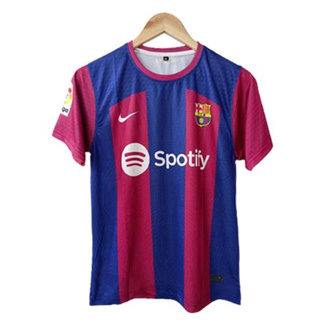 Barcelona 2023 24 Lewandowski Home Jersey Cyberried Store