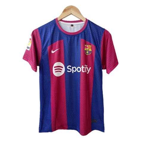 Barcelona 2023-24 Lewandowski Home Jersey - Cyberried Store