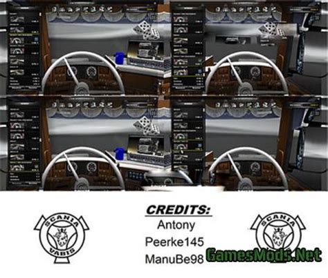 SCANIA HOLLAND STYLE 3 SPOKE STEERING WHEEL 1 36 X GamesMods Net