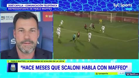 La Reacci N De Pablo Maffeo Ante El Llamado De Scaloni Dijo Que Iba