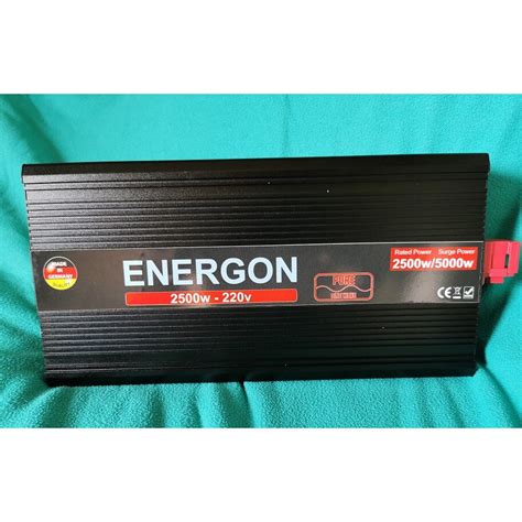 Немски инвертор Energon, с Пълна синусоида, 2500w - 5000w, 24v - 220v ...