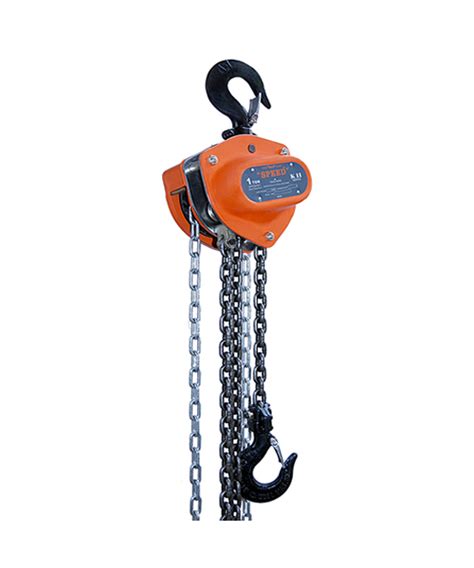 TRIPLE SPUR GEARED CHAIN PULLEY BLOCKS K II SERIES R N SURESH TOOLS