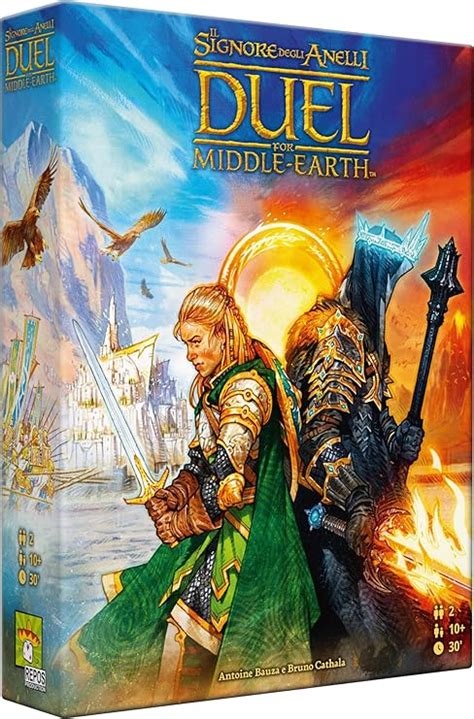 Asmodee Il Signore Degli Anelli Duel For Middle Earth Gioco Da Tavolo