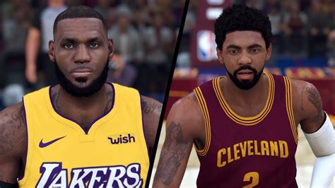 Nba 2k20 Los Angeles Lakers Vs 15 16 Cleveland Cavaliers Full Gameplay Youtube