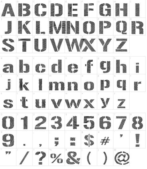 Military Stencil Font Free
