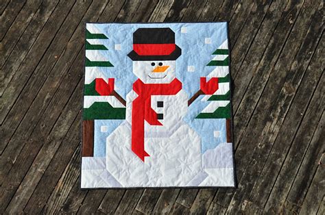 25+ Snowman Quilt Patterns - Adventures of a DIY Mom