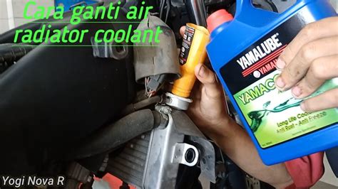 Cara Ganti Air Radiator Coolant Motor Yamaha R Youtube