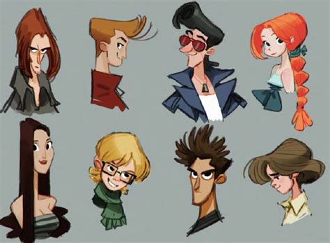 Pin de Ryan Simmons en Character Design | Diseño de personajes ...