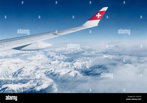 Swiss Air Plane Stockfotos Und Bilder Kaufen Alamy