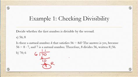 Number Theory Basics Factors And Divisibility Youtube