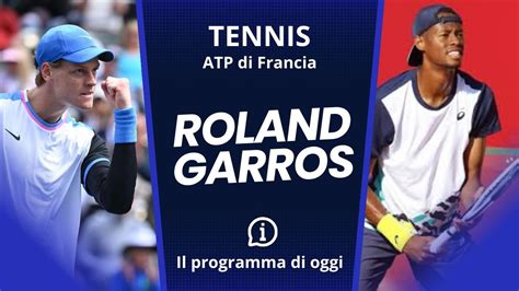 Roland Garros 2024 oggi il programma completo di lunedì 27 maggio