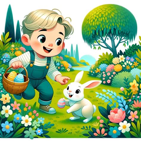 La Chasse aux Œufs de Pâques avec Léo le Lapin Histoire de fête 5 à