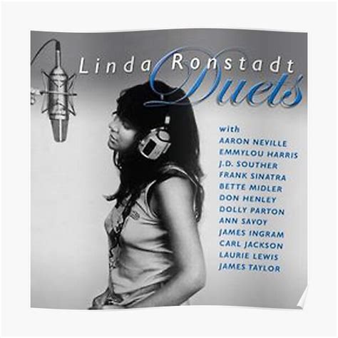 "Linda Ronstadt Duets Album Memories" Poster by crinsona | Redbubble