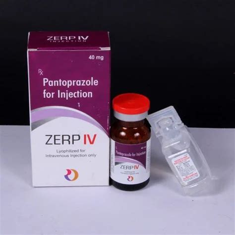 Zerp Iv Pantoprazole 40mg Prescription Single Rs 49 Vial Id 15024024348