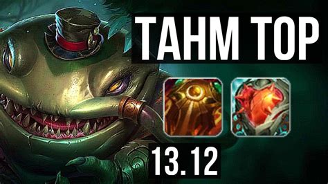 TAHM Vs GWEN TOP 7 1 8 1200 Games 1 7M Mastery KR Master 13