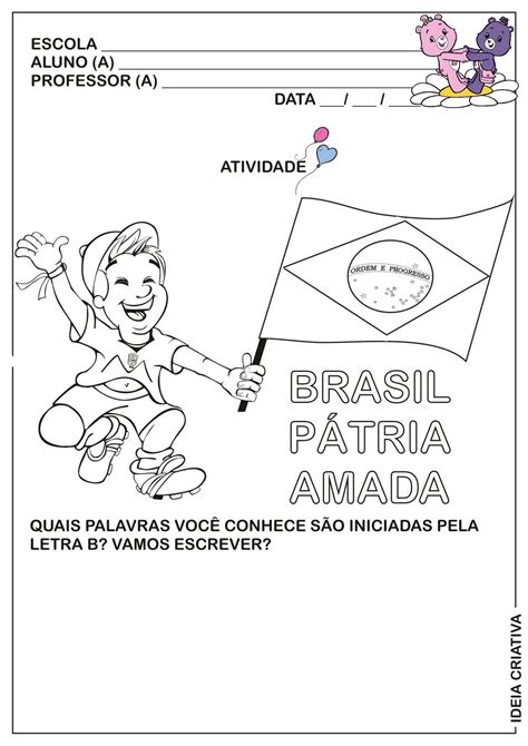 Independência do Brasil 7 de setembro atividades infantis