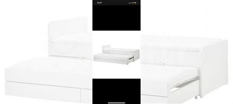Раздвижная кровать IKEA слэкт купить в Москве | Товары для дома и дачи ...